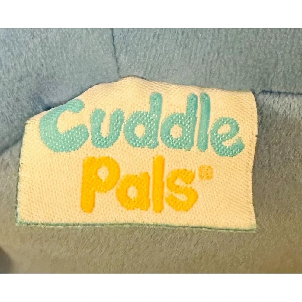 Disney Baby Cuddle Pals Stitch Plush Blue Round Crinkle Stuffed Toy 9 inch 2019